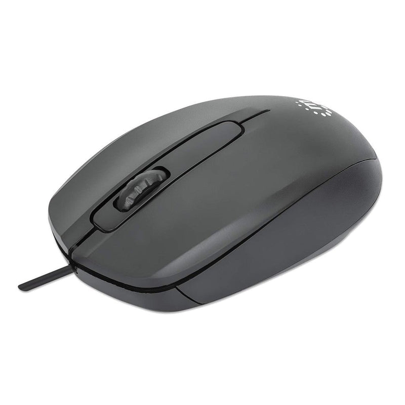 Manhattan Mouse Comfort Ii Optico USB Black