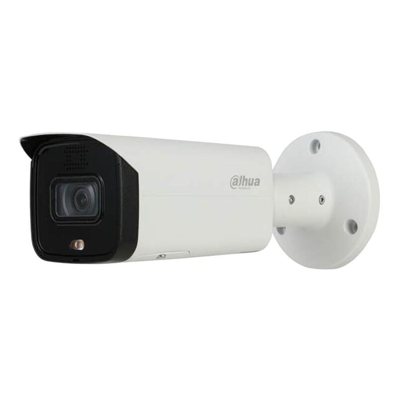 Dahua IPC-HFW5241T-AS-PV-0360B Tubular IP H265 Ai 2M Smart Wdr Starlight + IR60M + LED Light White 3.6MM IP67