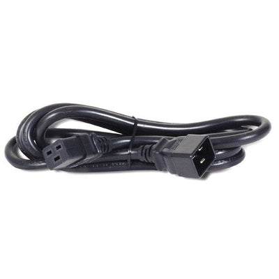 Roline Cable Power Connector Male C20 - Connector Female C19 Black 3M — image 1