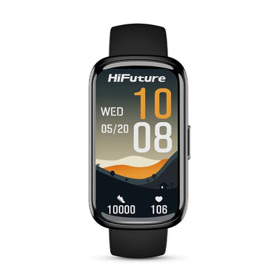 Hifuture Smartwatch EVO2 Wireless Calling Bluetooth Black — image 1