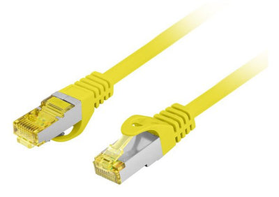 Lanberg Network Cable CAT.6A S FTP Lszh Cu 1.5M Yellow — image 1