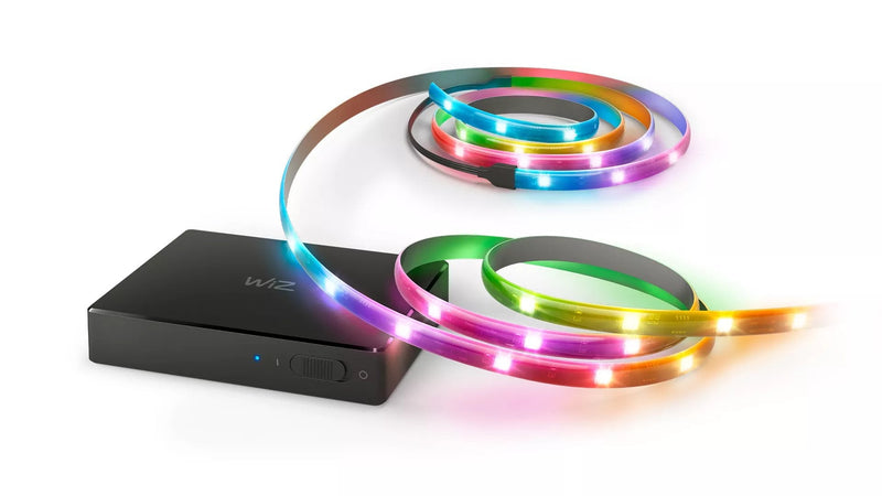 Strip LED Wi-Fi Smart Wiz HDMI Sync Box 75-85 Rgbic 4K60 Sincronizacion Musica Smart Home Matter 2