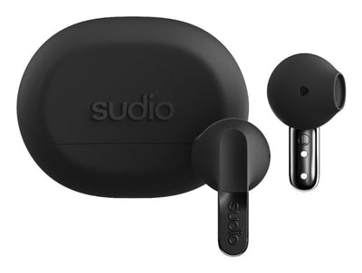 Sudio N3 True Wireless Earbuds, Black — image 1