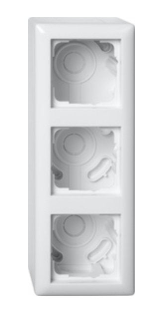 Gira 106303 Ap-carcasa 3F + Frame Standard 55 White Puro — image 1