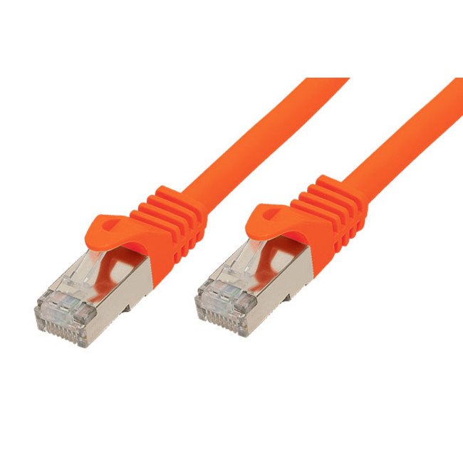 S/Conn Maximum Connectivity CAT.7 S/FTP 7.5M Network Cable Orange 7,5M CAT.7 S/FTP (s-STP)