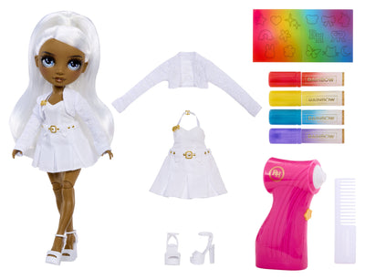 Muñeca Rainbow High Air Brush, Grey Eyes — image 1