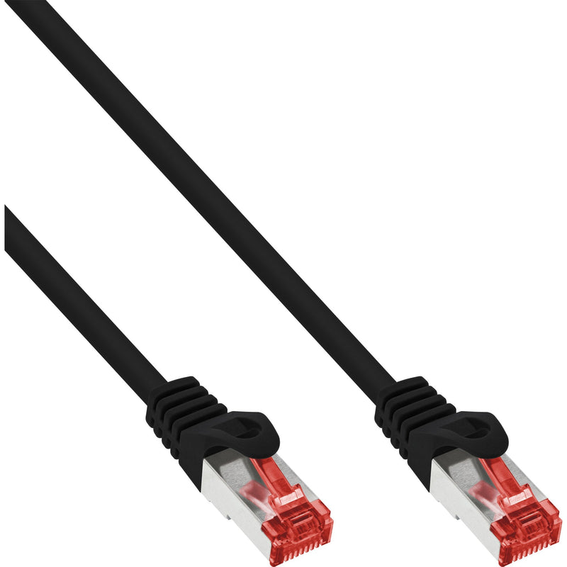 Inline Network Cable S/FTP Pimf CAT.6 250MHZ Pvc Cca Black 10M