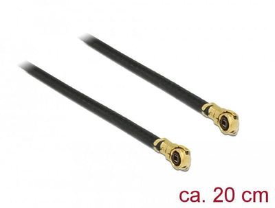 Delock Cable Antenna Mhf® 4L Male a Mhf® 4L Male 1,13 20CM — image 1