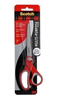 Scotch Tijera Office Confort 18CM Steel Inoxidable Handle Ergonomico Ambidiestros