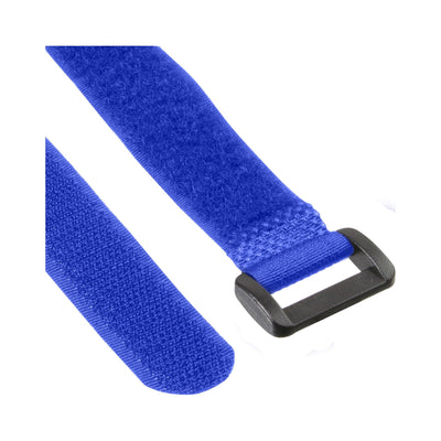 Inline Tiras Cable With Velcro 20 X 400MM 10 Units Blue — image 1