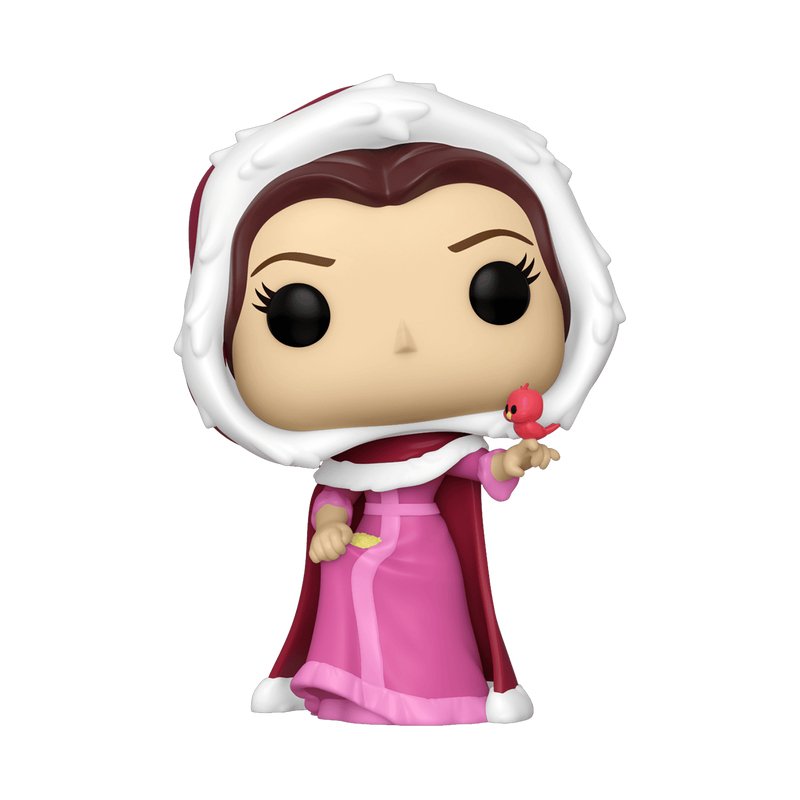 Figura Pop Disney Bella Y Bestia Winter Belle