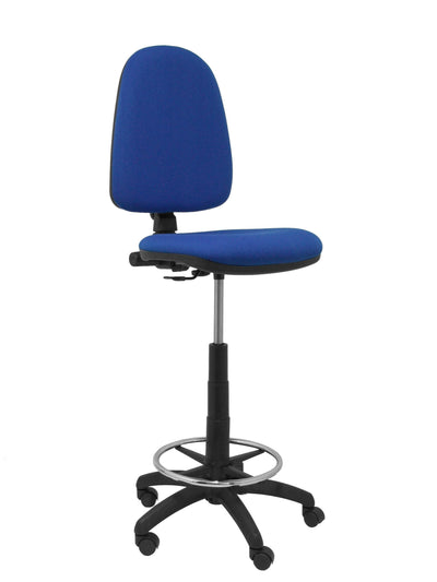 Piqueras And Crespo Taburete Ayna Rotating Adjustable C/ Respaldo Bali Blue — image 1