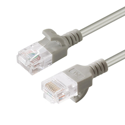 Microconnect V-UTP601-SLIM Network Cable Grey 1M CAT.6 U/UTP [UTP] — image 1