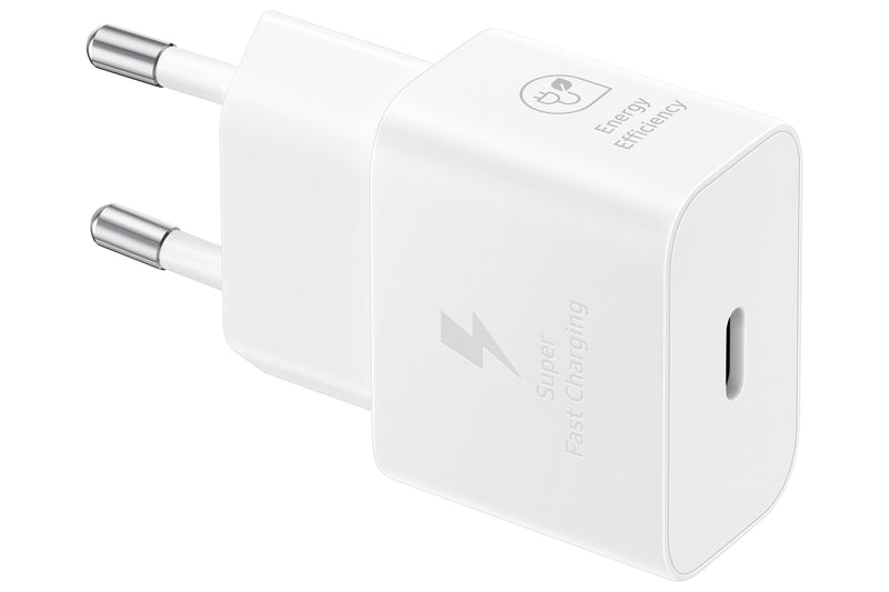 Samsung Charger USB-C 25W GaN White Without Cable EP-T2510NWEGWW