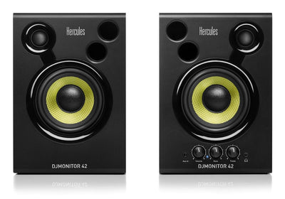 Hercules Speakers Dj Monitor 42 (4780886) Hercules Djmonitor 42, Alámbrico, Rca/3.5MM/Terminal 40W, 60 - 20000 — image 1