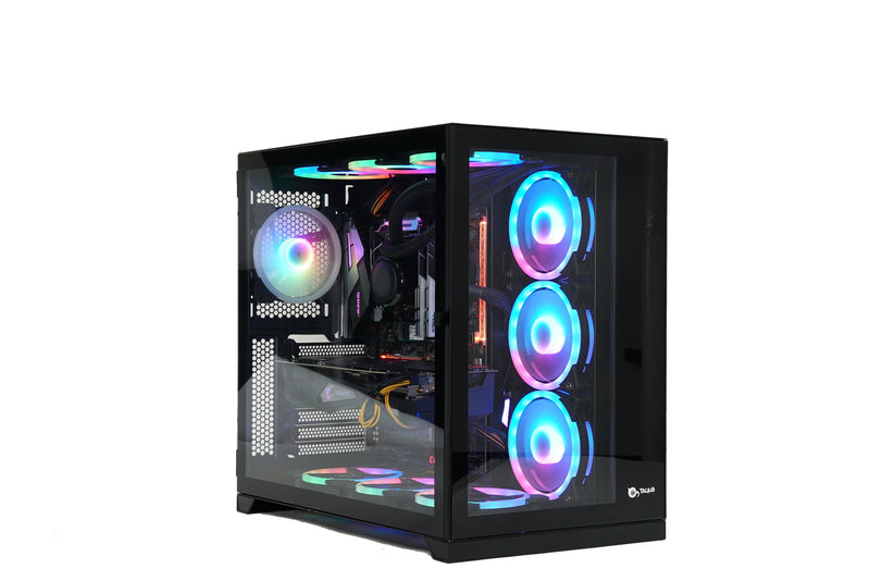 Talius Box ATX Gaming Zeus Black RGB Glass Tempered USB 3.0