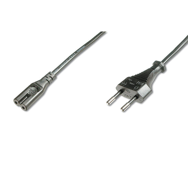 Digitus AK-440114-012-S Cable Transmisión Black 1,2M CEE7/16 IEC C7