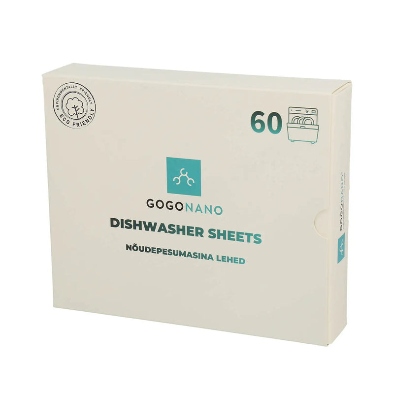 Dishwasher Sheets – Plastic-free, No Residue, 60 loads