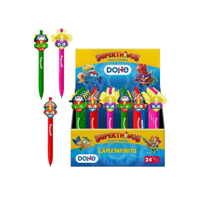 Dohe Superthings Expositor With 24 Pencils Infinitos - Punta Retractable - Colours Surtidos — image 1