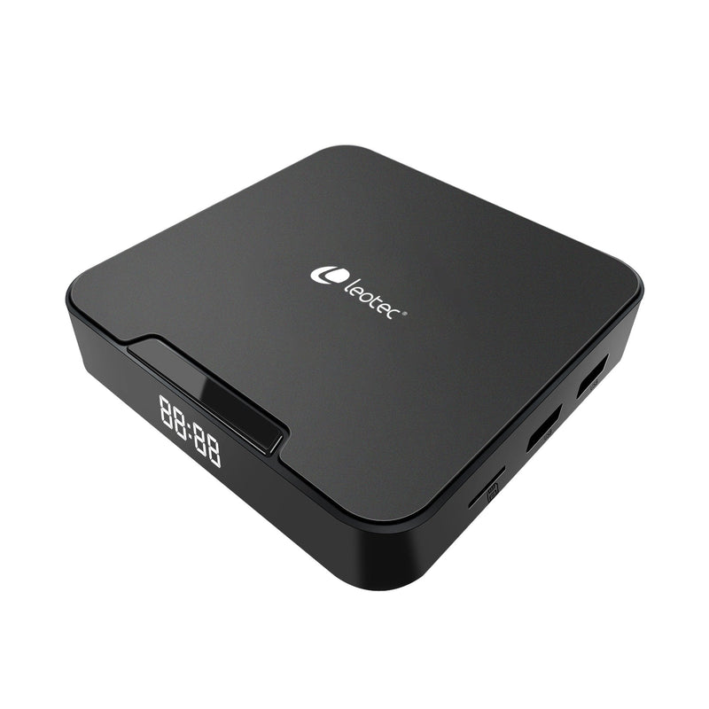 Leotec Show 2 464 Receptor Android TV Box 4K Wi-Fi Quad Core 4GB 64GB - Bluetooth, Hdmi, USB 2.0 And Ethernet