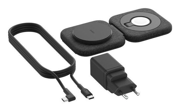 Belkin Charger Wireless Boostcharge Pro Headphones Smartphone, Watch Smart Black Power Alterna Charging Fast I
