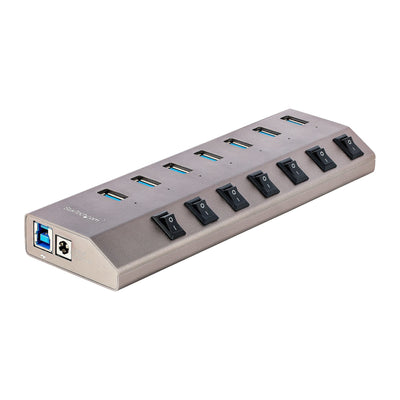 StarTech.com Hub USB-C Autoalimentado 7 Ports With Switches Individuales - Concentrador USB 3.0A 5Gbps With Po — image 1