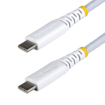 Cable Charging USB-C 2M - USB Type-c - Pd 60W 3A - White — image 1