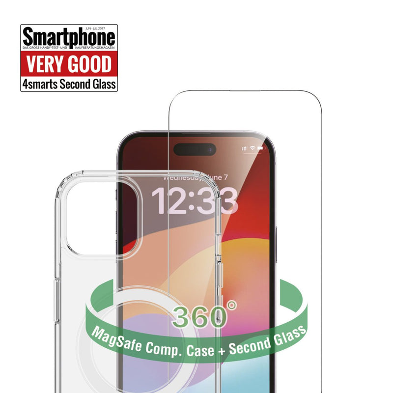 4SMARTS Case 540603 Iphone 15 (6.1) Housing Rígida Transparent