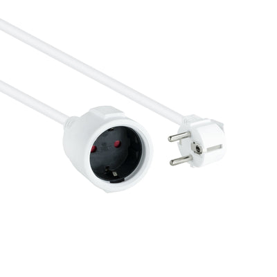 Nanocable Cable Power Alargador CEE7 Acodado Male a CEE7 Female 5M — image 1
