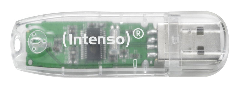 Intenso USB Flash Drive 32GB USB 2.0 Rainbow Transparent