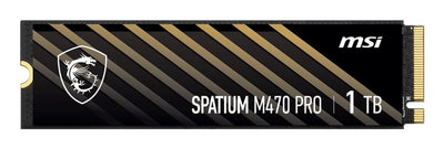 MSI Drive SSD Spatium M470 Pro 1TB M.2 PCIE4 6000/4500MB/S — image 1