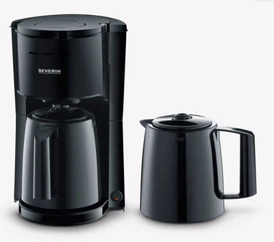 Severin Ka 9307 Coffee Machine Filter Black With 2 Jarras — image 1