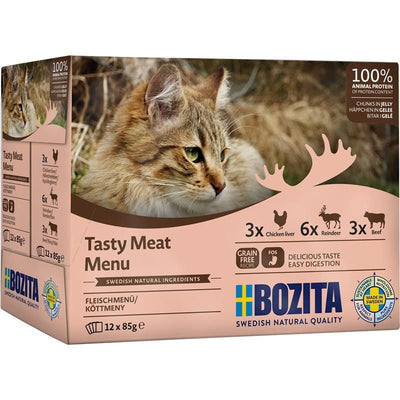 Bozita Cat Multibox Mix Carne Gelatina 12X85G — image 1