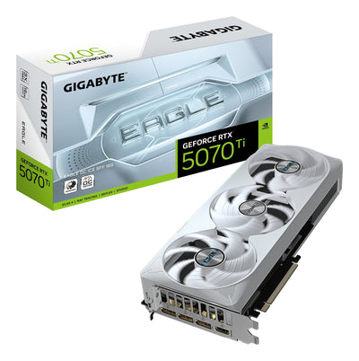 Gigabyte Graphics Card VGA NVIDIA Rtx 5070 Ti Eagle Oc Ice 16DDR — image 1