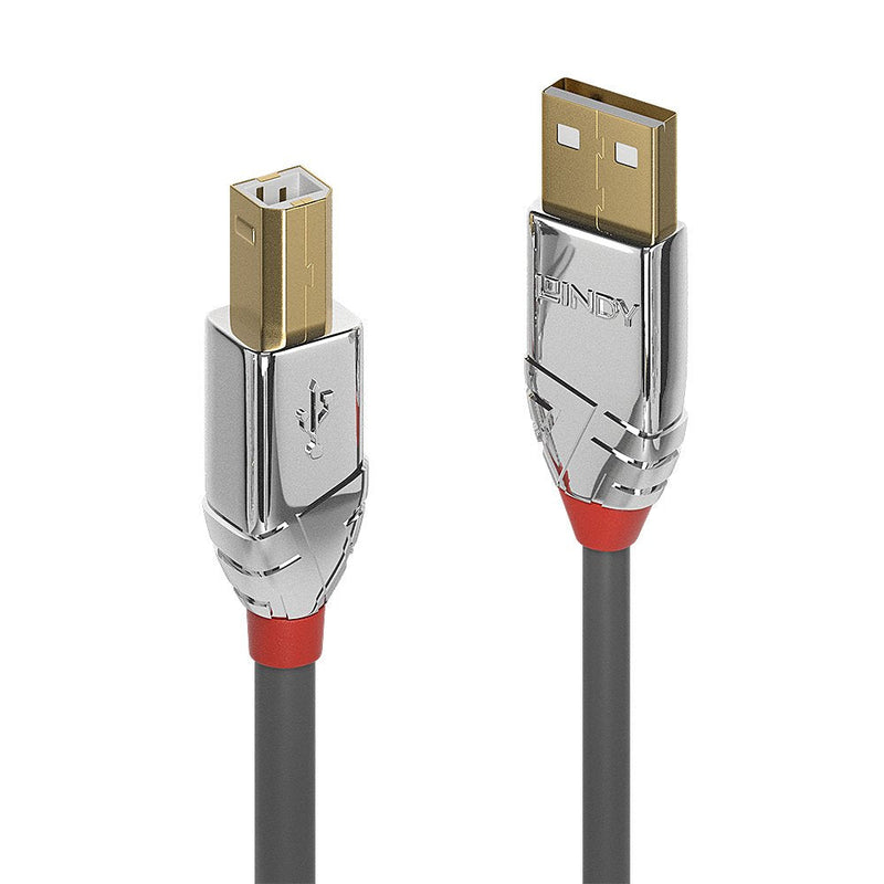 Lindy USB 2.0 Cable Typ a/B Cromo Line M/M 2M