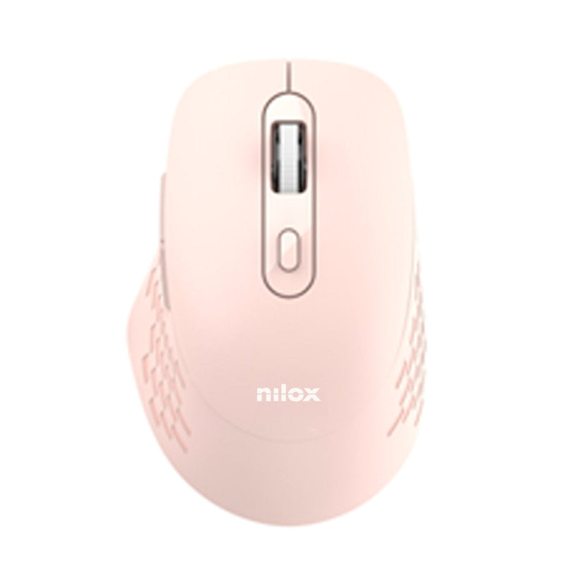 Mouse Dual Wireless 1600 DPI Pink