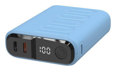 Realpower Powerbank PB-10000C Pd + With 3X Type-c, Purple — image 1