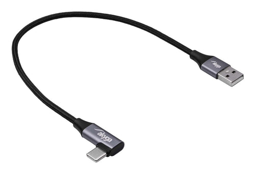 Akyga USB Cable AK-USB-58 USB Type a M USB Type-c M Angle Ver. 2.0 60W 0.3M — image 1
