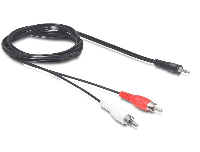Delock Cable Jack Audio 3,5MM Male 2 X Rca Male 1,5M