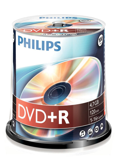 Philips Dvd + R 4,7GB 100PCS Spindel 16X — image 1
