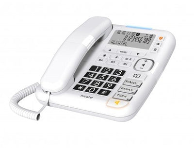 Alcatel Phone Fixed Compacto TMAX70 White — image 1