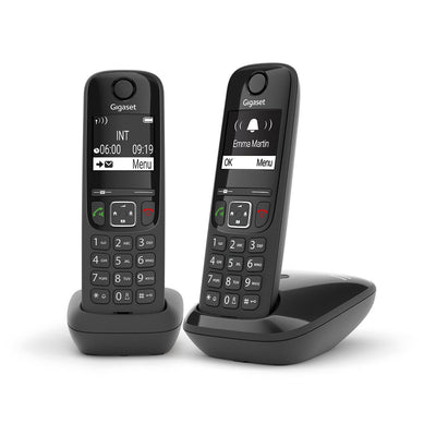 Gigaset Phone Fixed AS690 Duo Black — image 1