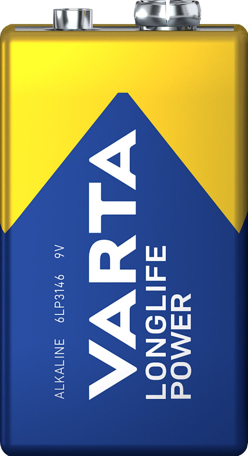 Varta Batteries Alcalinas E-block, 6LR61, 9V 2 Units