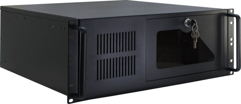 Box 19 '' Ipc 4U Rack 4U-4088-S 4U-RACK, Black Without Power Supply, 2XUSB2.0
