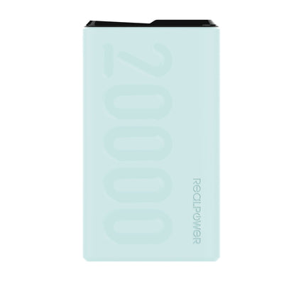 Realpower Powerbank PB-20000 Pd Light Blue — image 1
