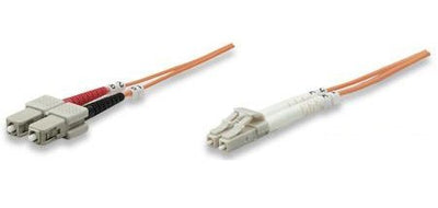 Intellinet Lwl Anschlusscable Lc Sc 1M Multimode OM2 Orange — image 1