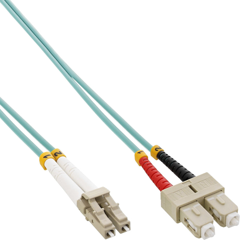 Inline® Fiber Optical Duplex Cable Lc/Sc 50/125?M OM3 7.5M