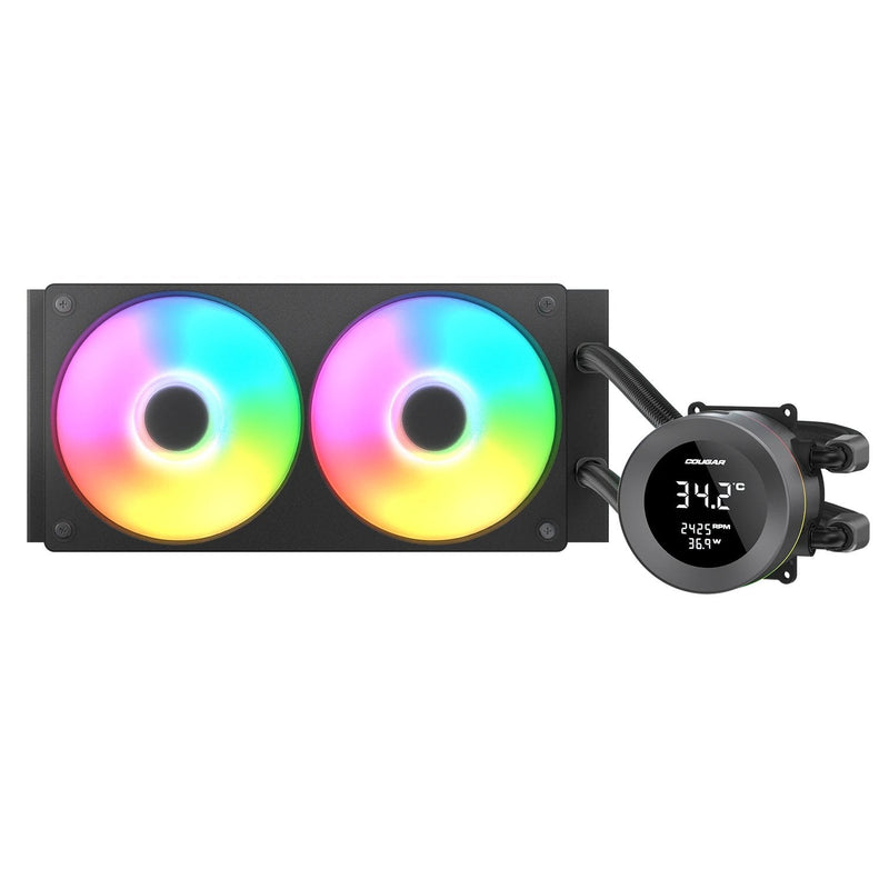 Cougar Refrigeracion Liquida CPU Poseidon Vimek 240, Argb, Black CGR-PSDVARGB-B-24
