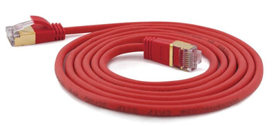 Wantec Cable Network Smp CAT.7 Me. CAT.6A D4MM 1,50M Red — image 1