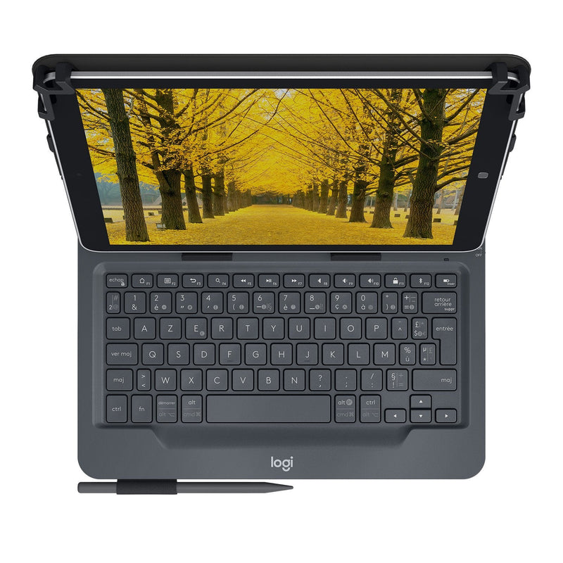 Logitech Universal Case With Keyboard Azerty French Bluetooth Black 920-008338